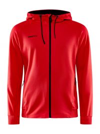 Kapuzenjacke Herren Rot